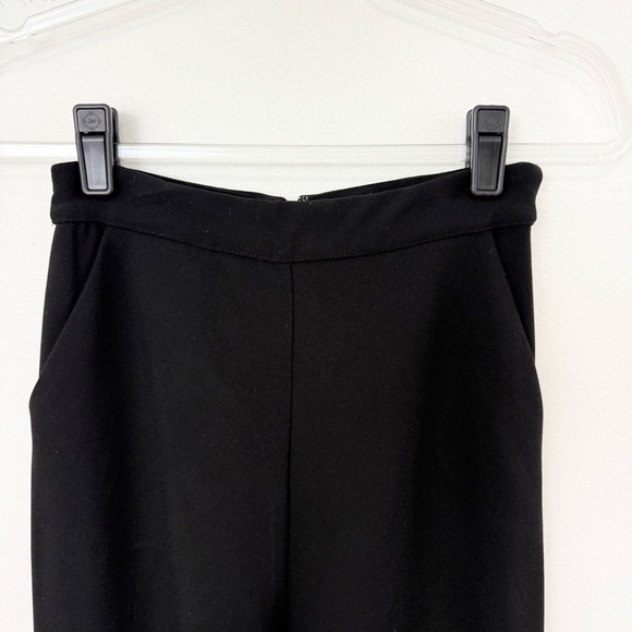 NBD Black High Rise Straight Leg Pants Size XS - Picture 3 of 6